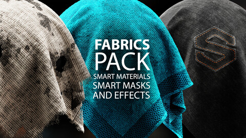 Fabrics Pack Smart Materials and Masks (Vol.01)+(Vol.02)+(Vol.03)