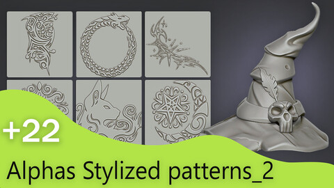 Alphas Stylized patterns_2