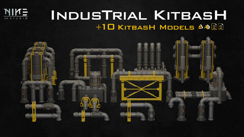 industrial Kitbash-V4