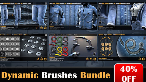 Dynamic  Brushes Bundle (40% Off)