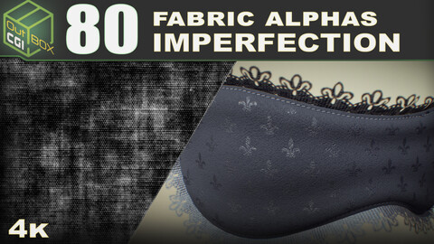 80 High-Quality Fabric Alphas Seamless for Substance Painter, ZBrush, and Blender - 70% RELEASE DISCOUNT