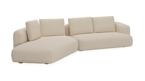 ATIU Sectional Sofa | 3D Model