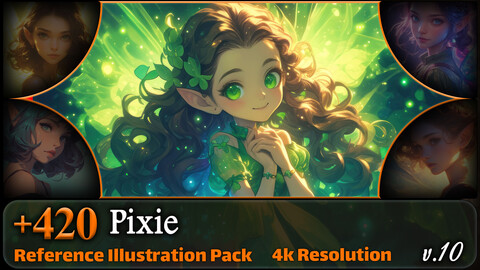 420 Pixie Reference Pack | 4K | v.10