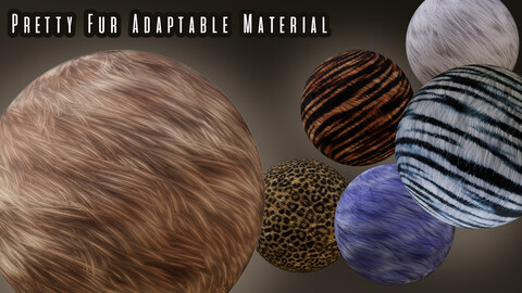 Pretty Fur Adaptable Material