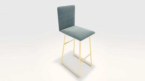 3D Model Bar Stool 35