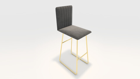 3D Model Bar Stool 36