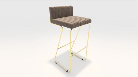 3D Model Bar Stool 38