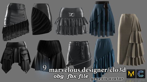 skirt collection in marvelous (A)