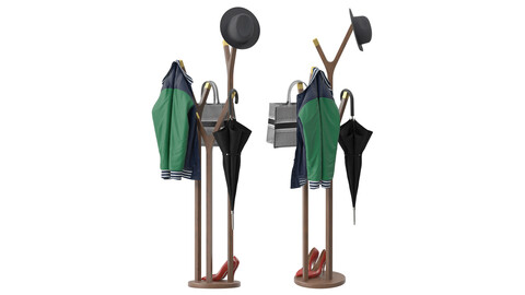 Coat Rack Stand Free Standing