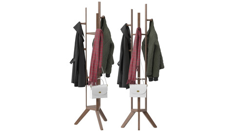 Standing Coat Rack