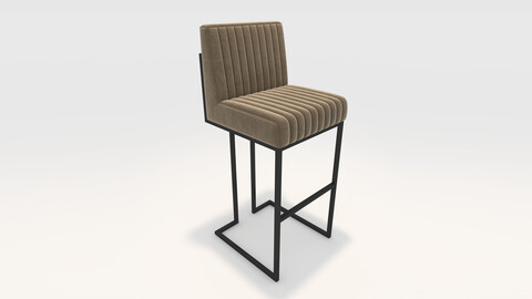 3D Model Bar Stool 42