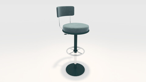 3D Model Bar Stool 43