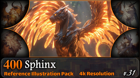 400 Sphinxe Reference Pack | 4K | v.31