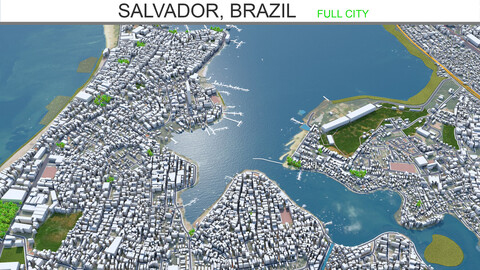 Salvador, Brazil 50km