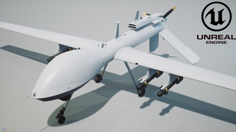 UAV MQ-1C Gray Eagle PBR