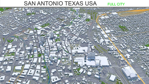 San Antonio Texas USA 80km