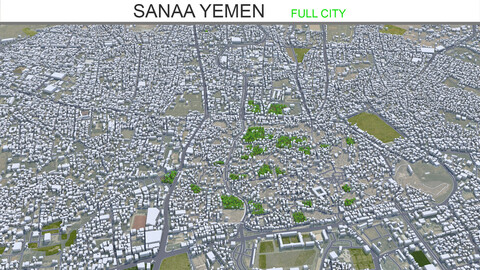 Sanaa Yemen 30km AI