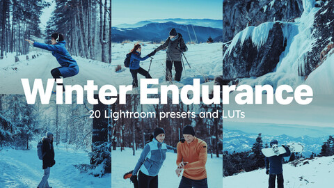 20 Winter Endurance LUTs & Lightroom Presets