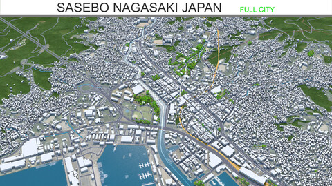 Sasebo Nagasaki Japan 30km AI