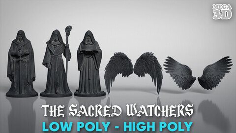 The Sacred Watcher Statues