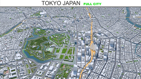 Tokyo Japan 80km AI