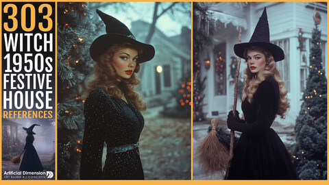 303 Young Witch by 1950s Festive House