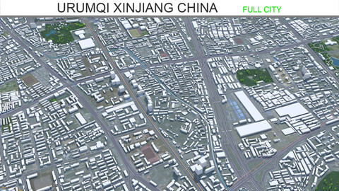 Urumqi Xinjiang China 60km AI