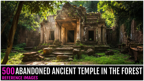 500 Abandoned Ancient Temple In The Forest