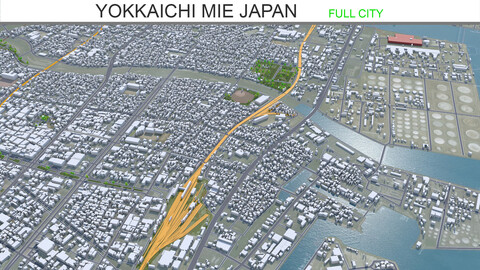 Yokkaichi Mie Japan 35km