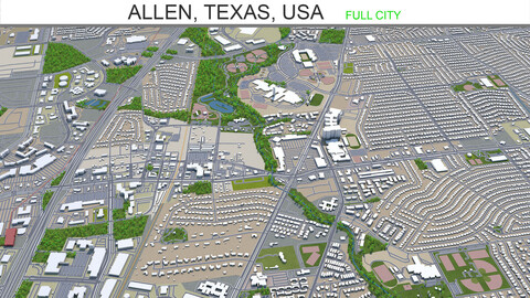 Allen, Texas, USA 20km