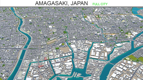 Amagasaki, Japan 20km AI