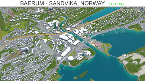 Baerum - Sandvika, Norway 10km