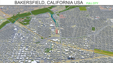 Bakersfield, California USA 40km