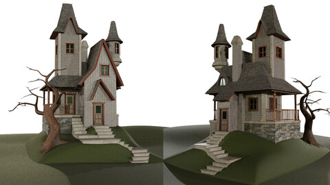 Haunted House 3D model