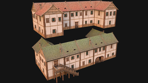 Medieval House Residence 2 Storey