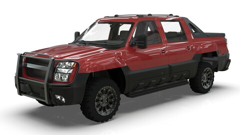 Chevrolet Avalanche 2002 3D model