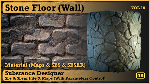 Stone Floor (wall) - Vol 19 - SBS & SBsar & Maps