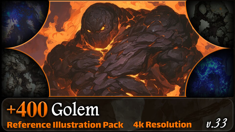 400 Golem Reference Pack | 4K | v.33