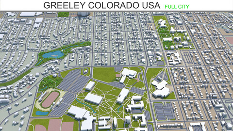 Greeley, Colorado, USA 40km