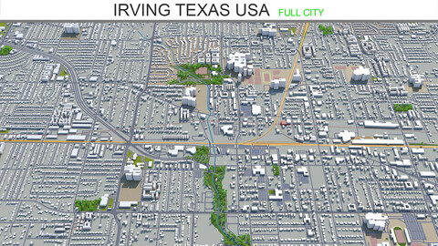 Irving, Texas, USA 30km