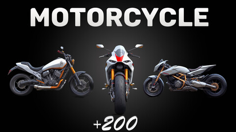 200 Motorcycle Models | Reference Images