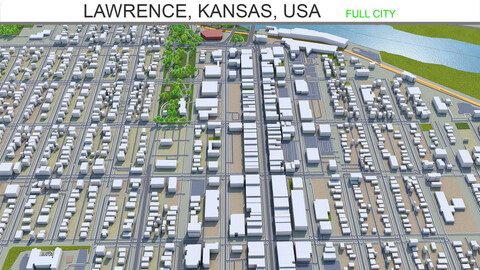 Lawrence, Kansas, USA 30km