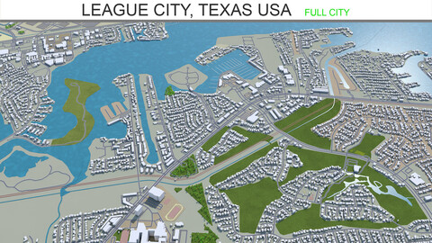 League City, Texas USA 25km