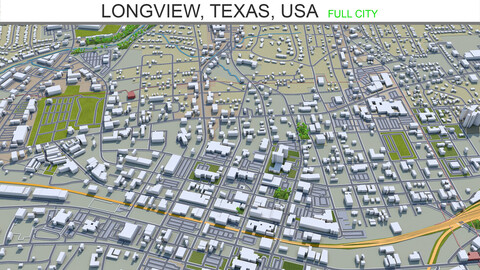 Longview, Texas, USA 30km