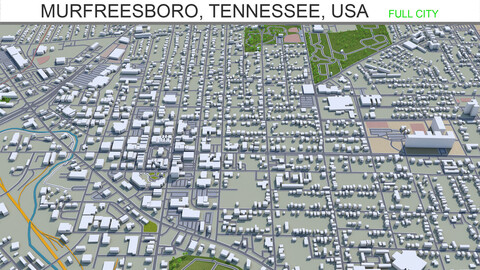 Murfreesboro, Tennessee, USA 30km