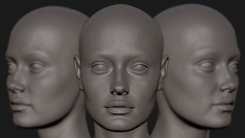 Ella Purnell - Likeness sculpt