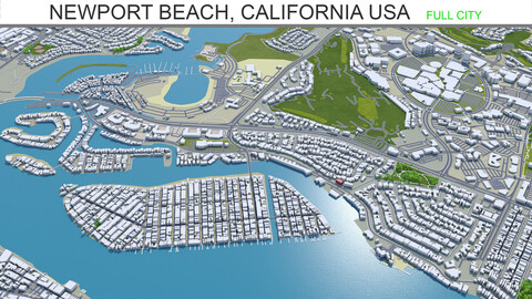 Newport Beach, California USA 30km