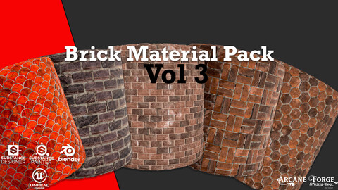 Brick Material Pack Vol 3