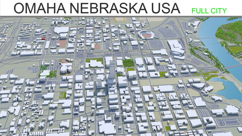 Omaha City Nebraska USA 75Km