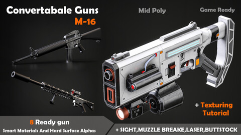 Convertable Guns M16